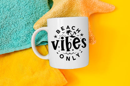 Beach Vibes Only SVG, DXF, EPS, PNG