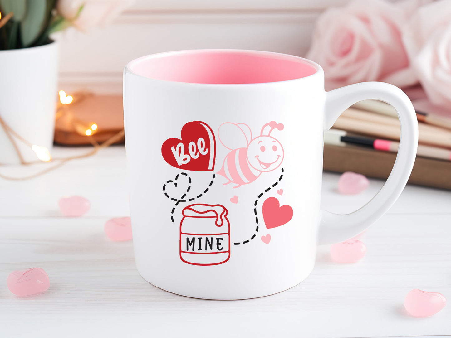 Bee Mine - Kids Valentine SVG