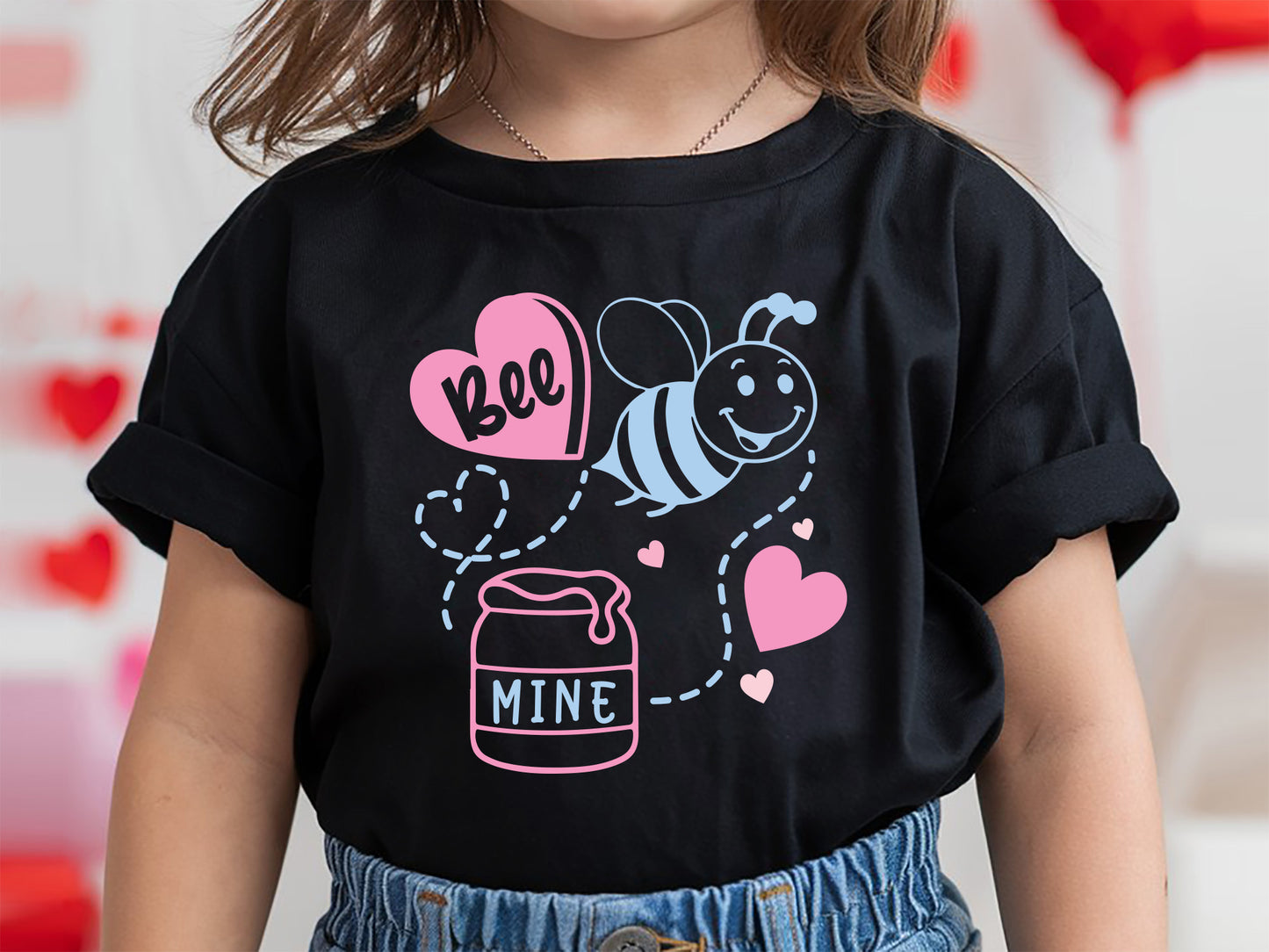 Bee Mine - Kids Valentine SVG