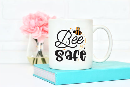 Bee Safe Vector SVG
