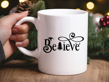 Believe - Christmas SVG Cut File