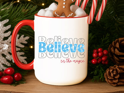 Believe in the Magic - Christmas Sublimation Design