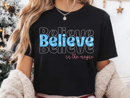 Believe in the Magic - Christmas Sublimation Design