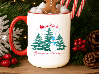 Believe in the Magic - Christmas Snowman Sublimation