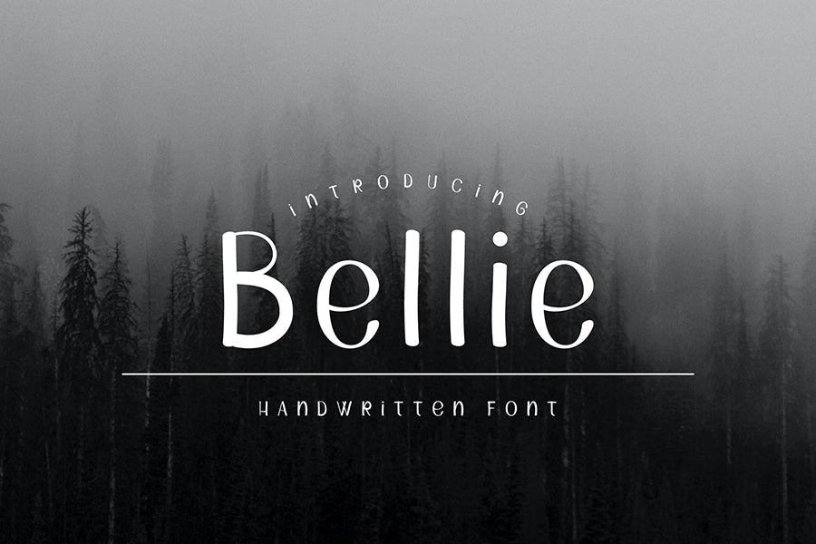 Bellie - Handwritten Font