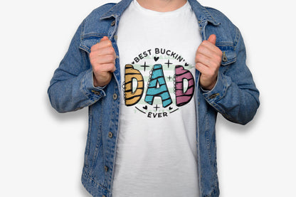 Best Buckin Dad Ever, Father's Day PNG Sublimation