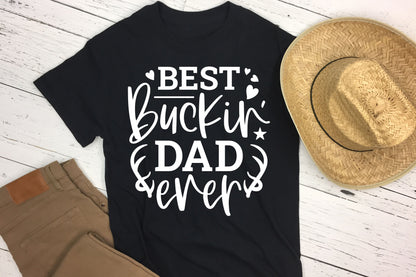Best Buckin Dad Ever, Fathers Day SVG File