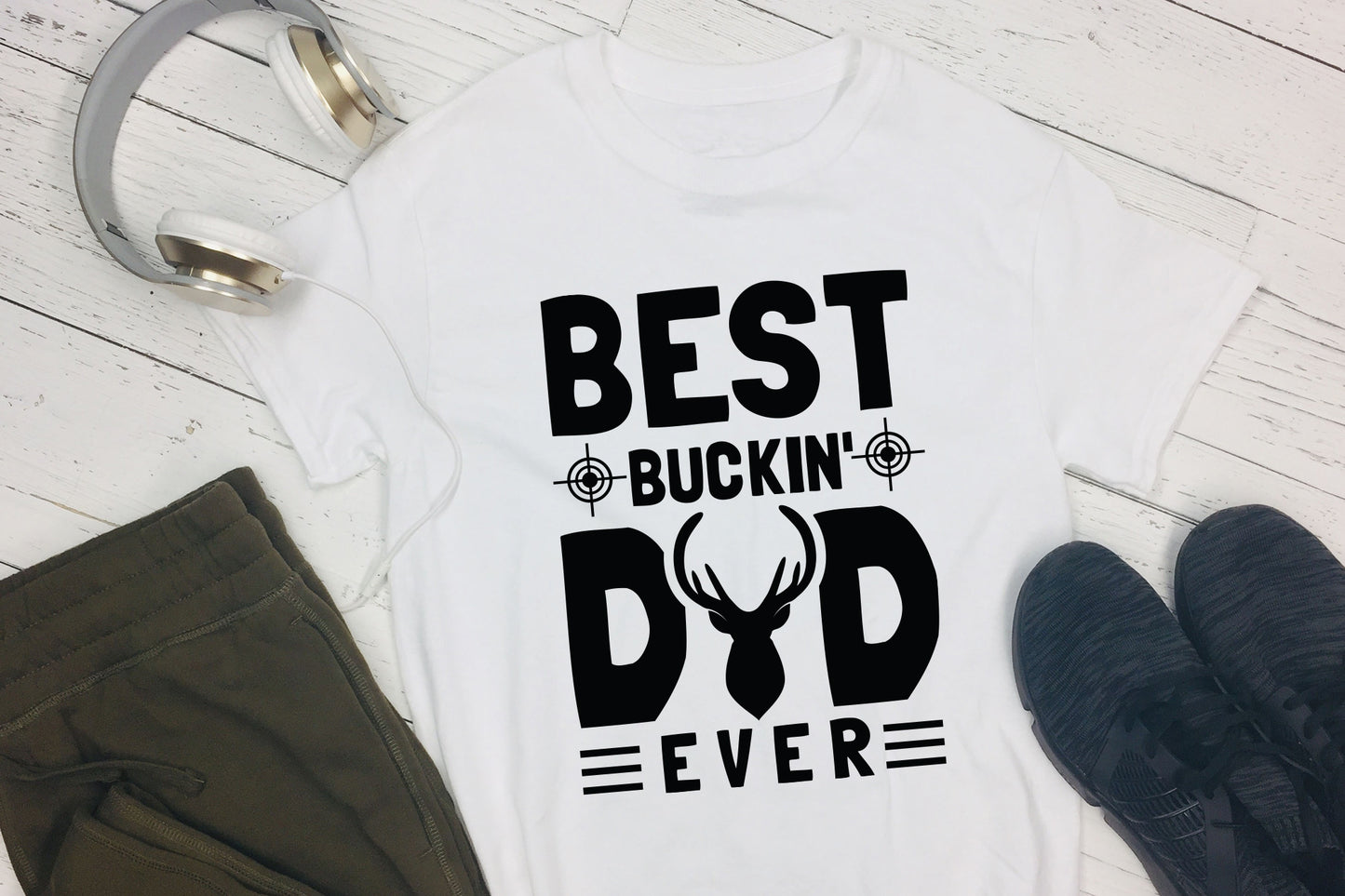 Best Buckin Dad Ever, Hunting SVG