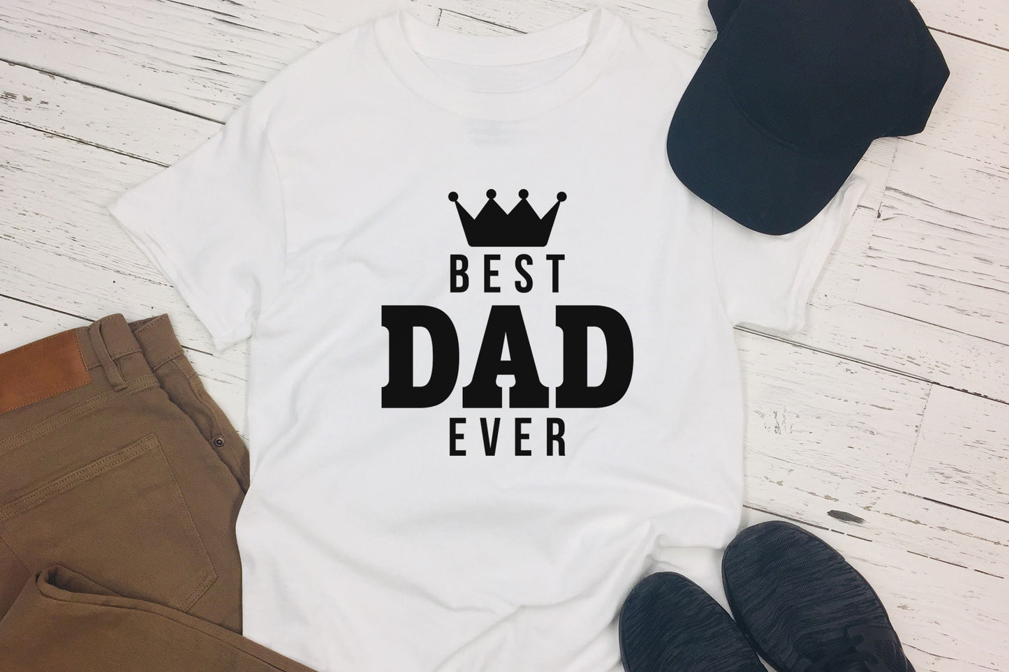 Best Dad Ever, Father's Day SVG Design