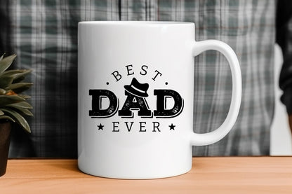 Best Dad Ever, Father's Day Shirt Design SVG