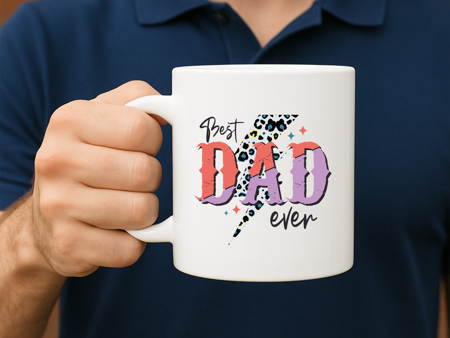Best Dad Ever, Fathers Day Sublimation PNG