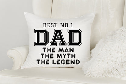 Best No 1 Dad The Man The Myth The Legend SVG