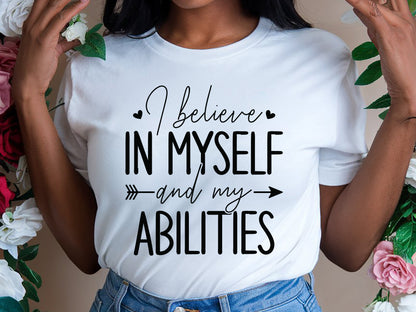 Black Girl Magic SVG - I Believe in Myself and My Abilities