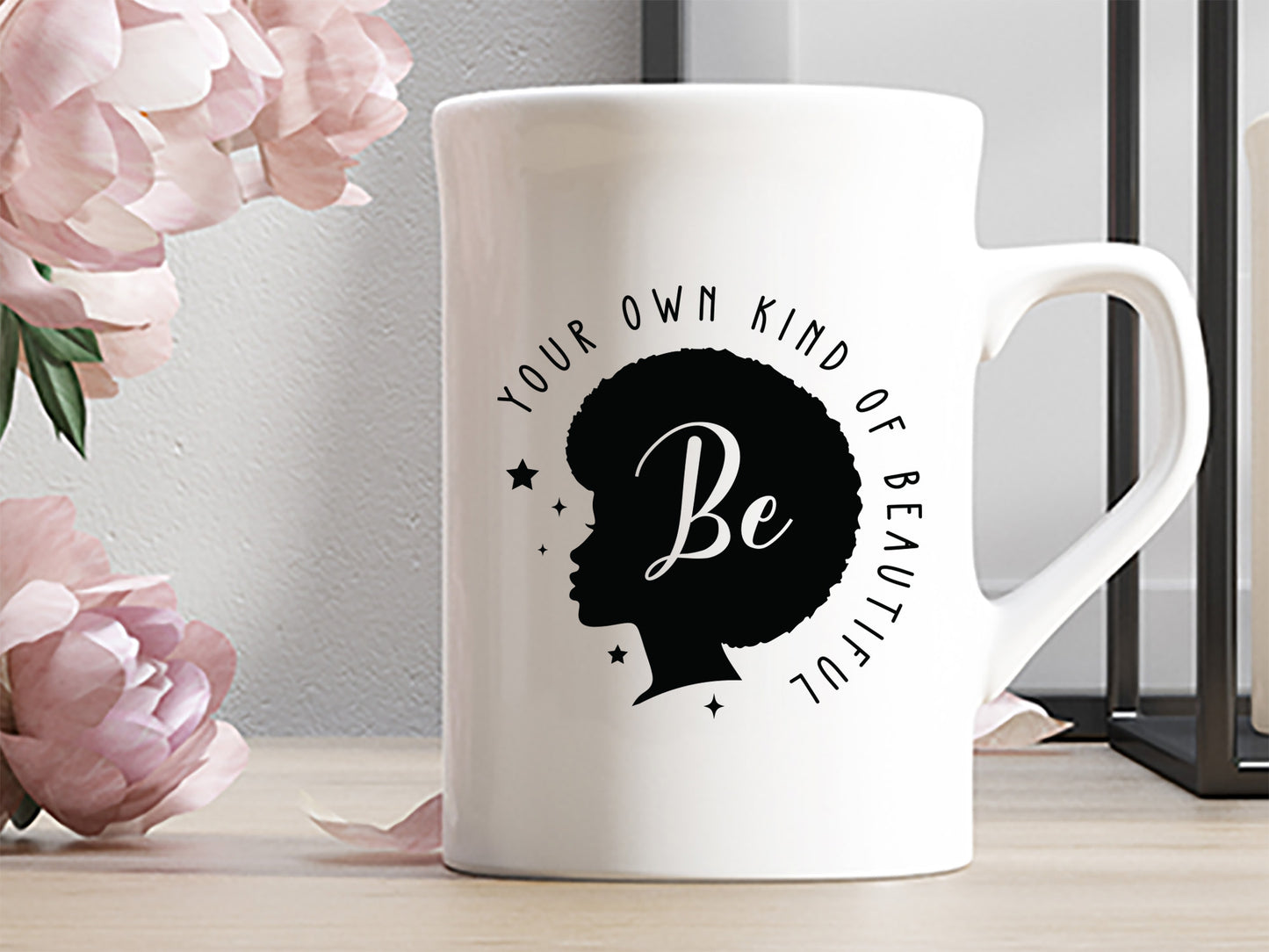 Black Girl Magic SVG File - Be Your Own Kind of Beautiful