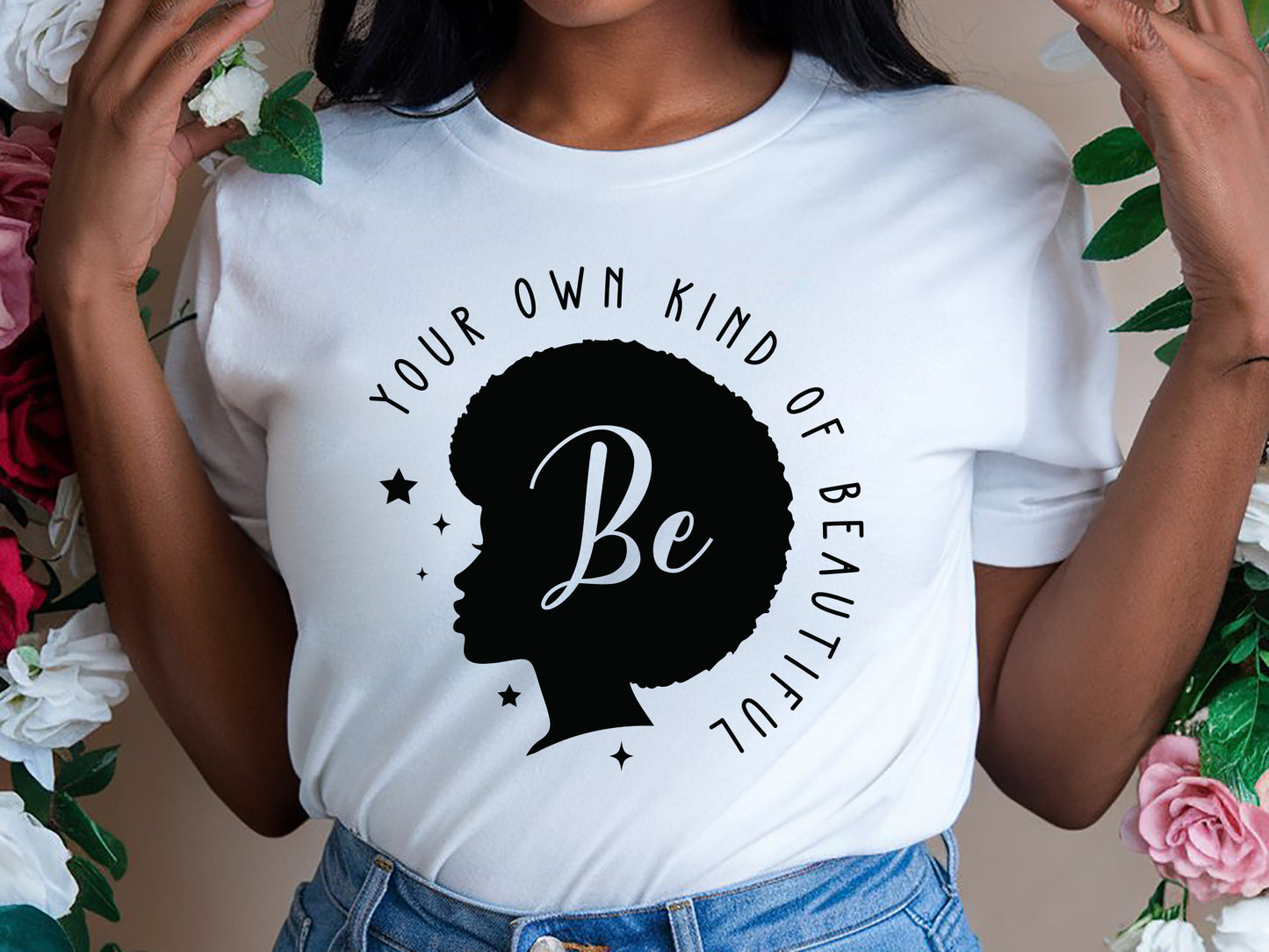 Black Girl Magic SVG File - Be Your Own Kind of Beautiful