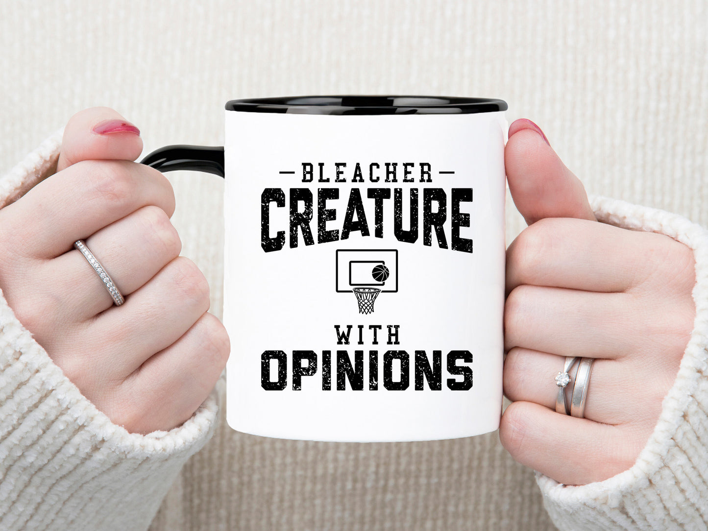 Bleacher Creature with Opinions, Basketball SVG