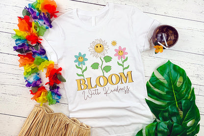 Bloom with Kindness - Retro Spring Sublimation