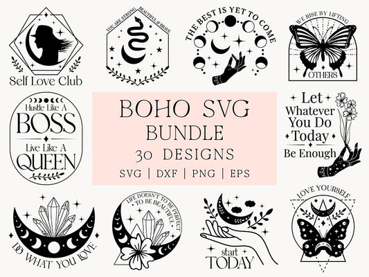Boho SVG Bundle