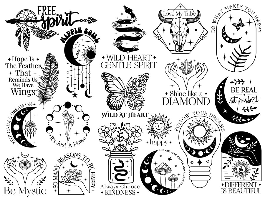Boho SVG Bundle – Craft Lab SVG