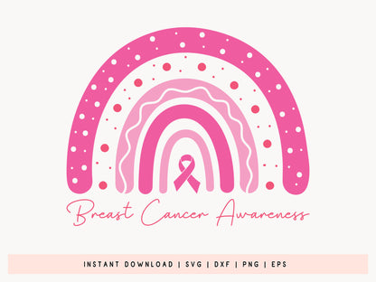 Breast Cancer Awareness SVG Cut File