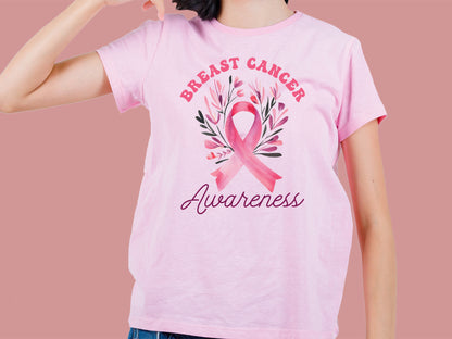 Breast Cancer Awareness Sublimation Design