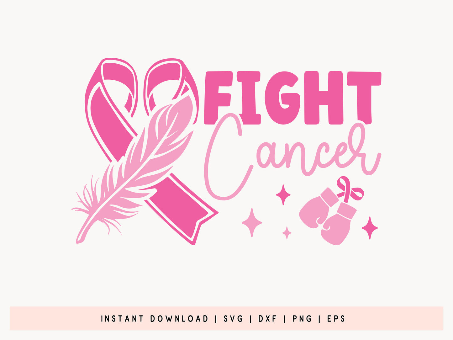 Breast Cancer Fight SVG