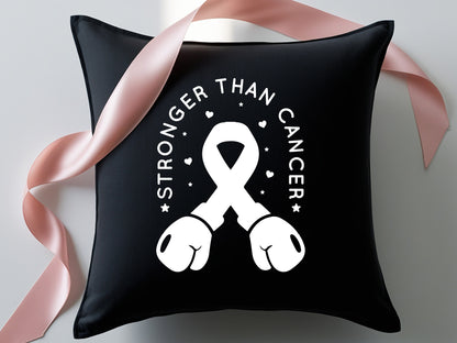 Breast Cancer SVG File - Stronger Than Cancer