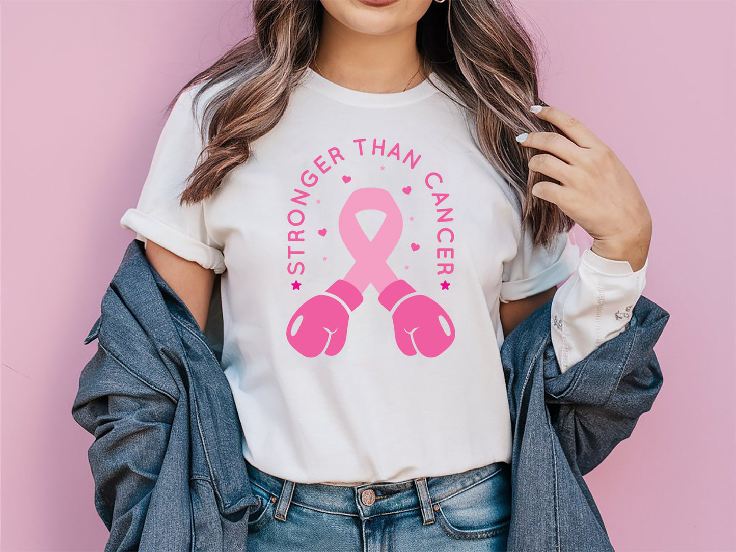 Breast Cancer SVG File - Stronger Than Cancer