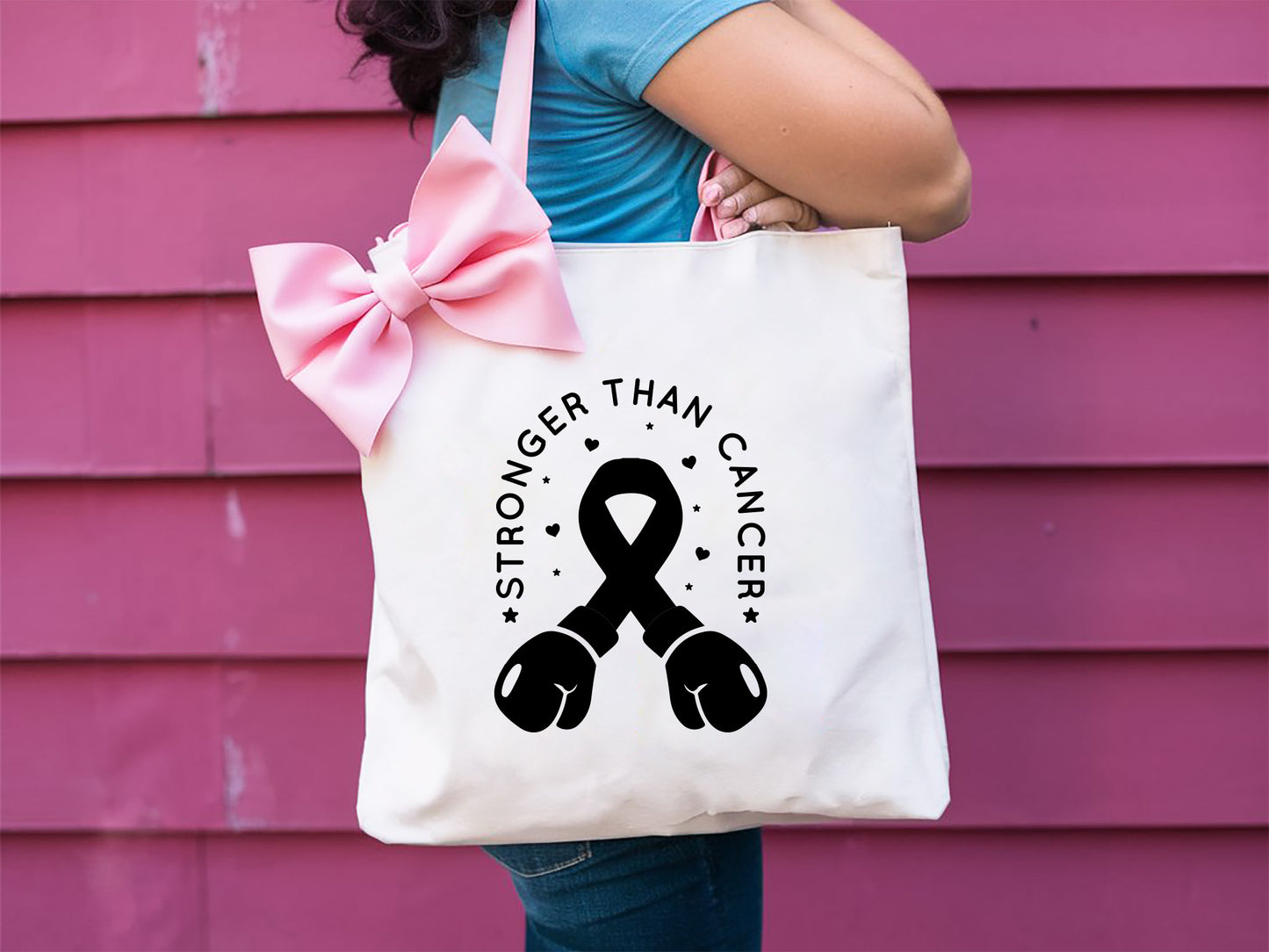 Breast Cancer SVG File - Stronger Than Cancer