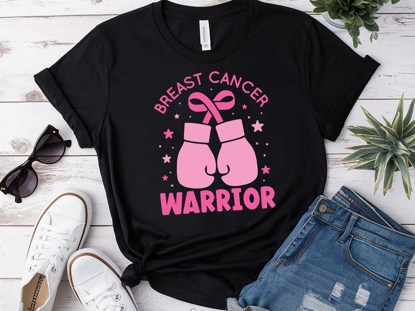 Breast Cancer Warrior SVG Free