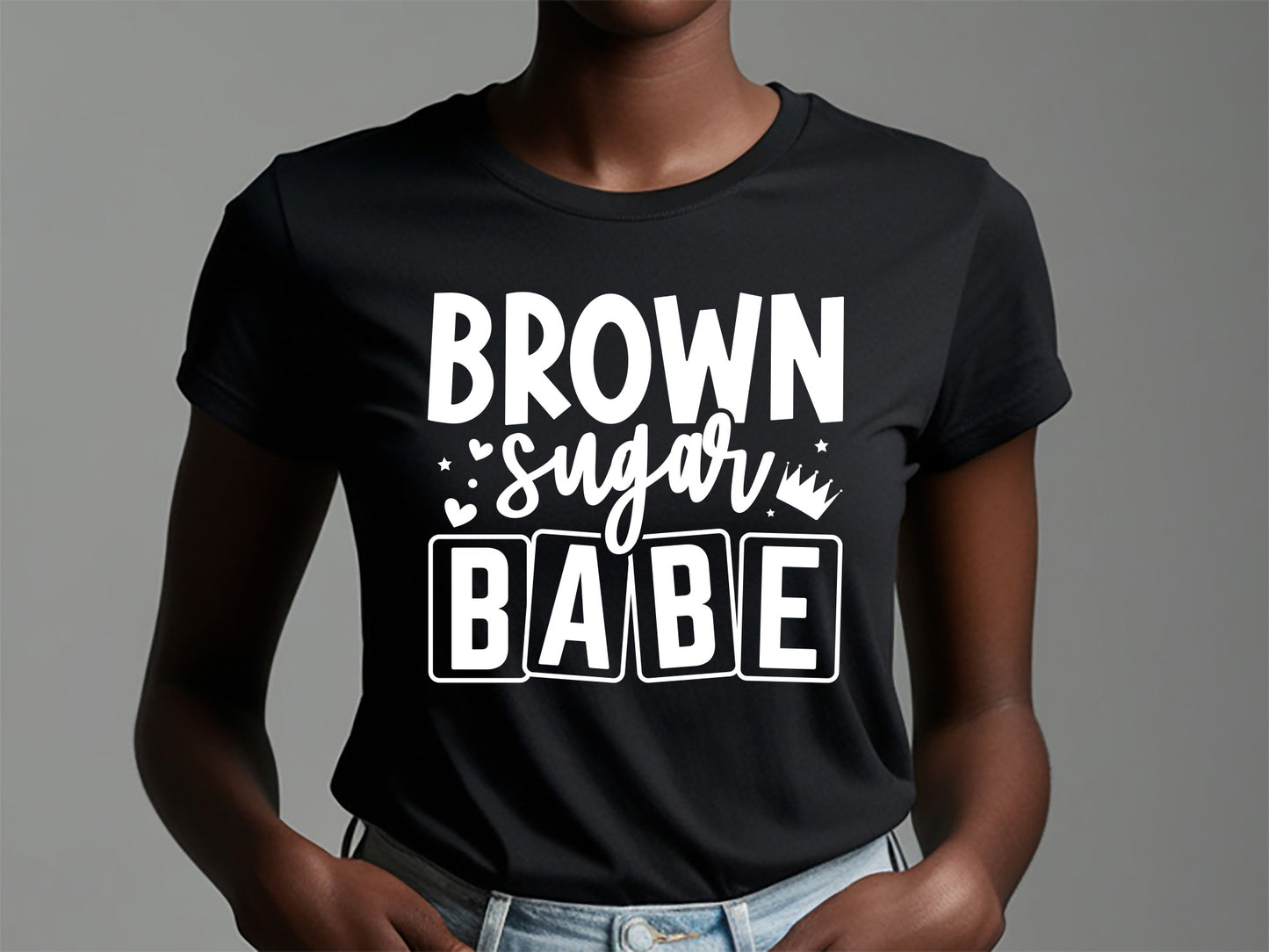 Brown Sugar Babe - SVG Black Girl Magic Craft