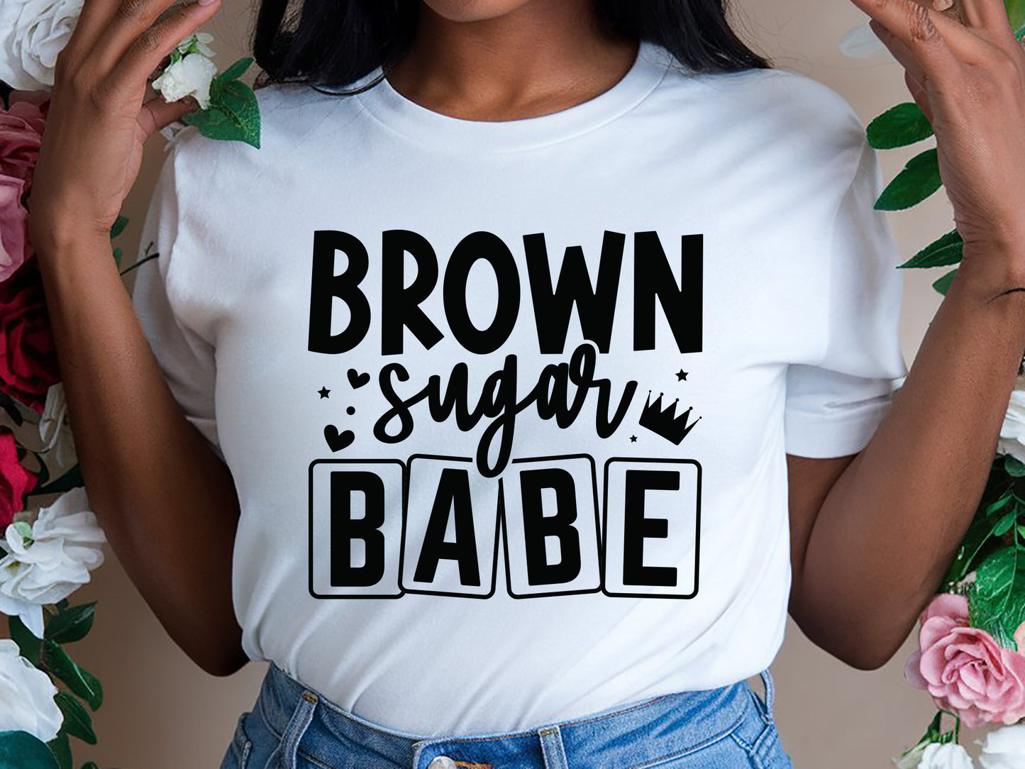 Brown Sugar Babe - SVG Black Girl Magic Craft