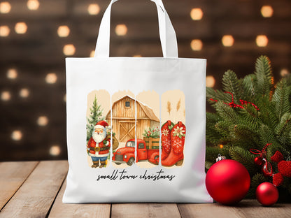 Brush Stroke Small Town Christmas Sublimation