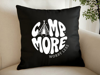 Camp More Worry Less, Camping SVG Design