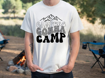 Campers Gonna Camp, Camping SVG File