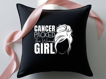 Cancer Picked the Wrong Girl SVG File