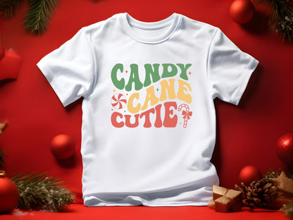 Candy Cane Cutie - Retro Christmas SVG Cut File