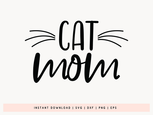 Cat Mom SVG for Cricut