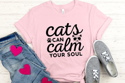 Cats Can Calm You Soul, Cat Design SVG