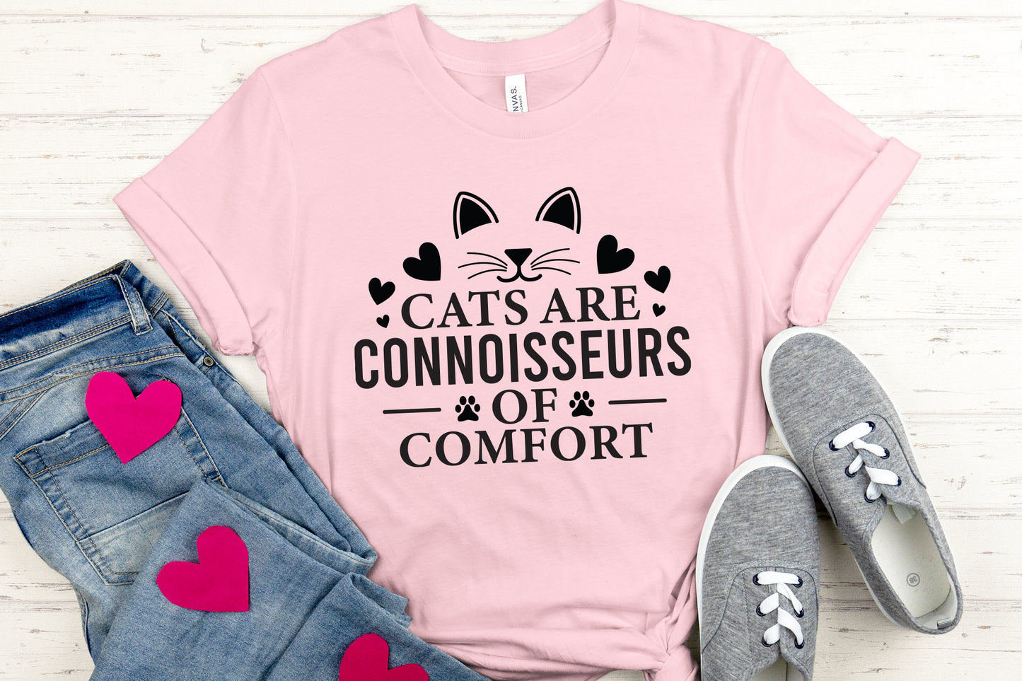 Cats are Connoisseurs of Comfort SVG Funny