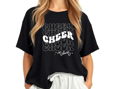 Cheer Mom - Retro Football SVG Cut File