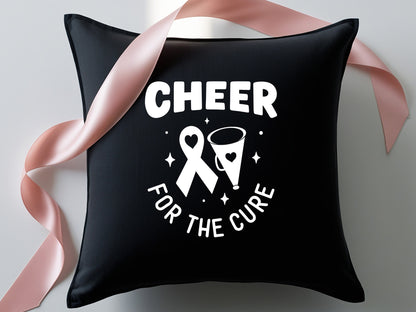 Cheer for the Cure - Breast Cancer Awareness SVG