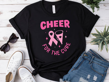 Cheer for the Cure - Breast Cancer Awareness SVG