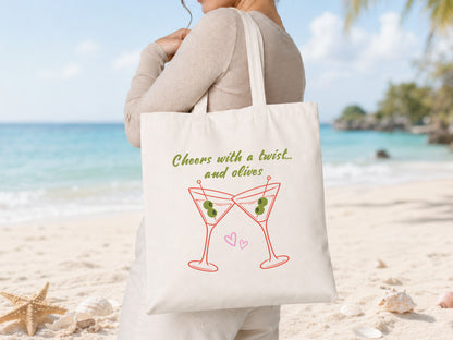 Cheers with a Twist and Olives, Coastal Summer PNG