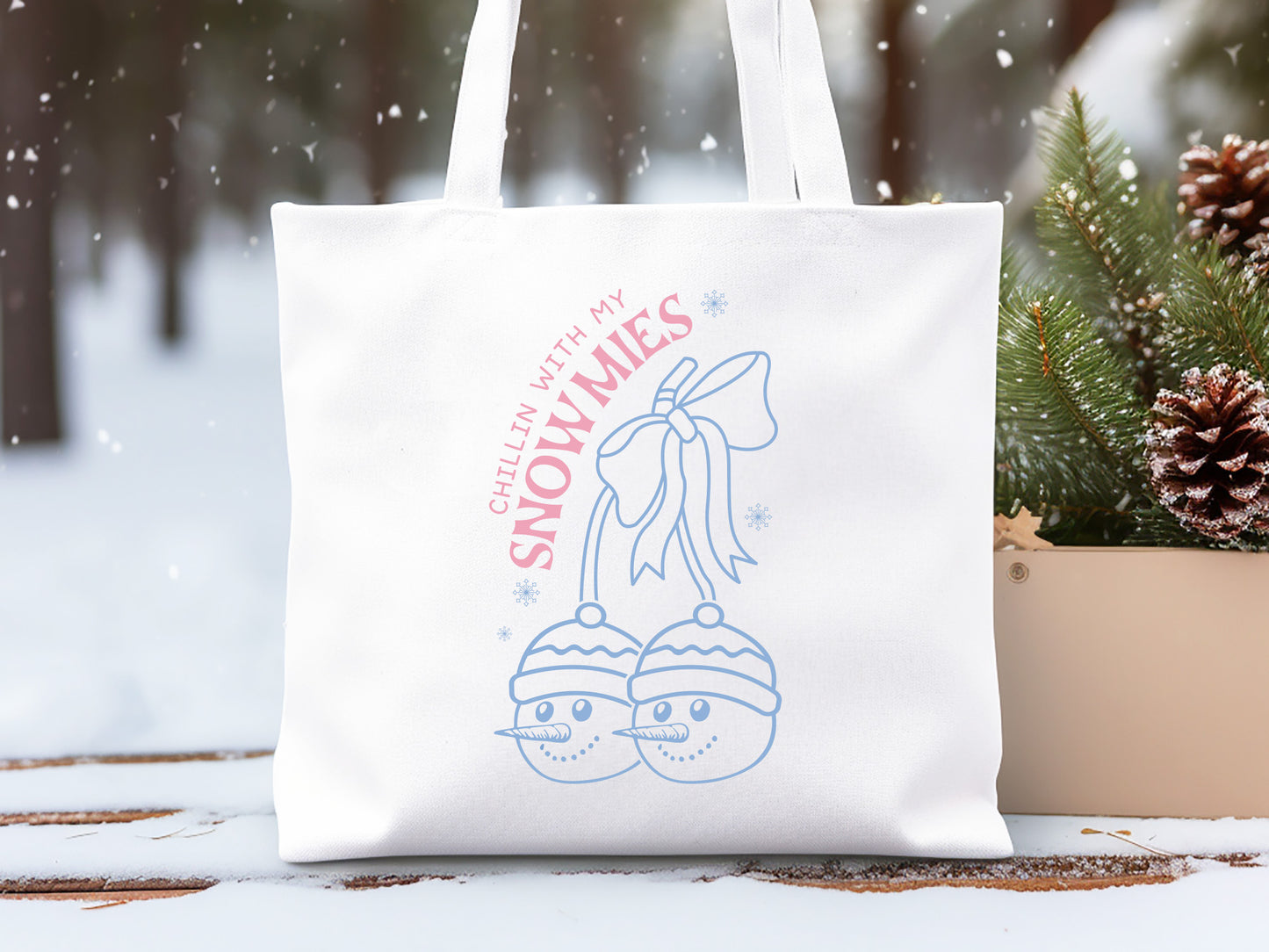 Chillin' with My Snomies - Funny Winter SVG