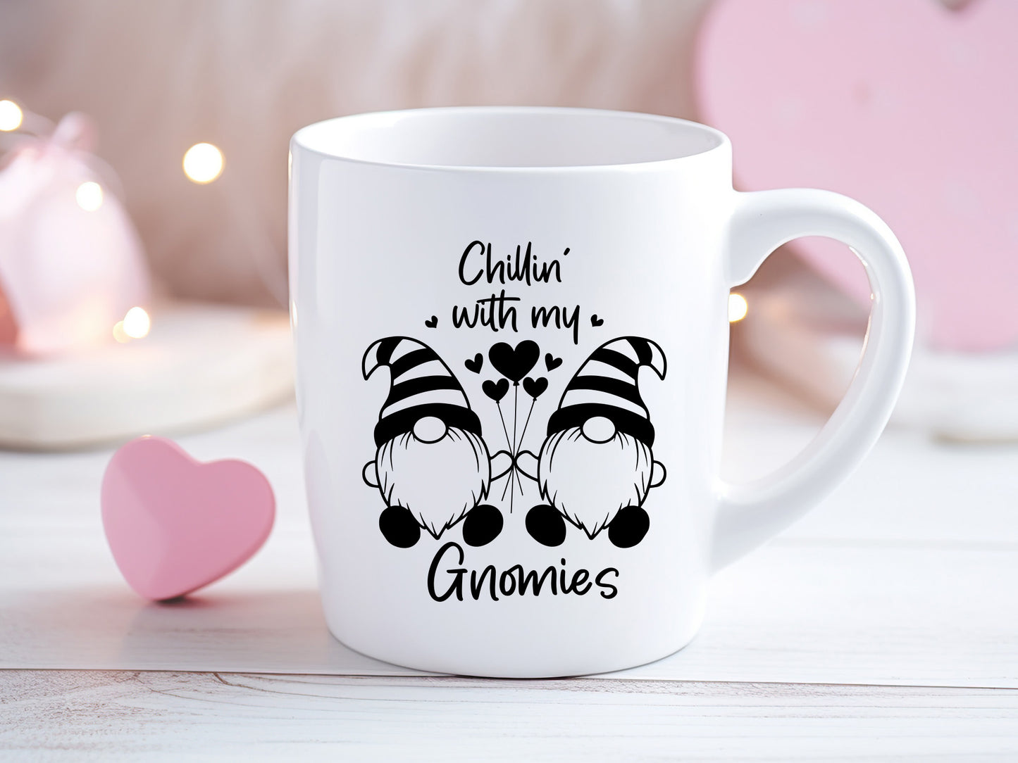 Chillin with My Gnomies - Valentine SVG Graphic