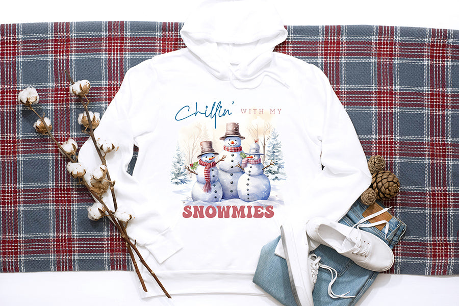 Chillin with My Snowmies - Winter Sublimation Designs