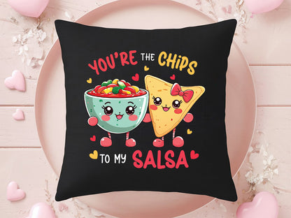 Chips to My Salsa Valentines Funny Food Sublimation