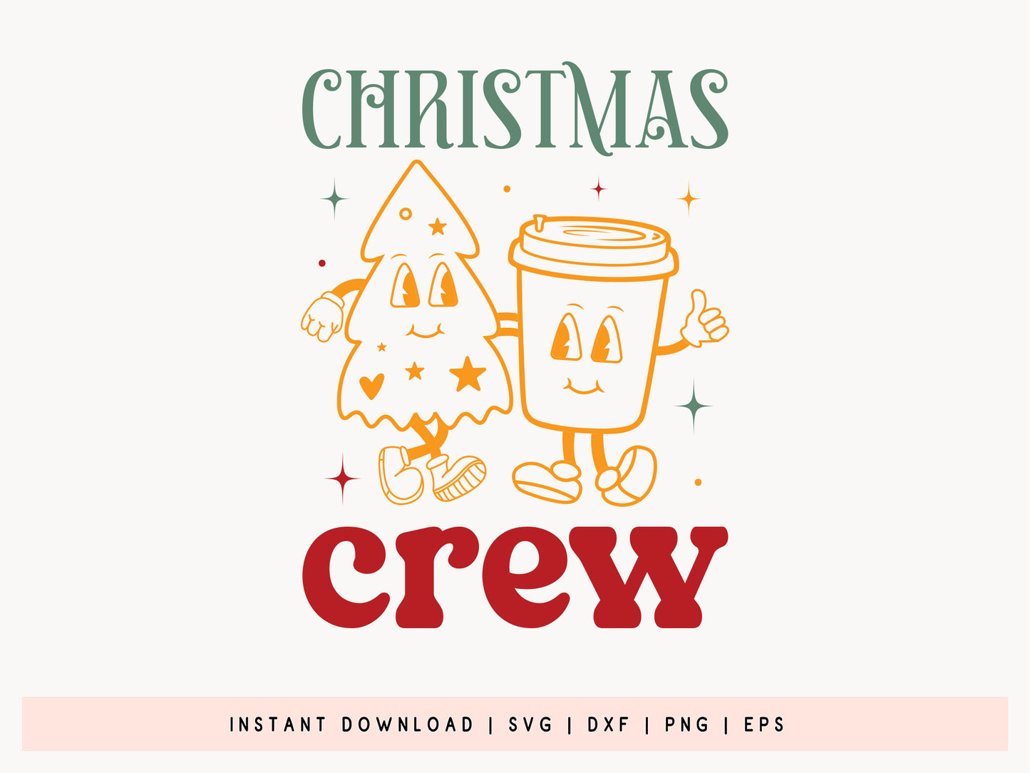 Christmas Crew SVG Cut File