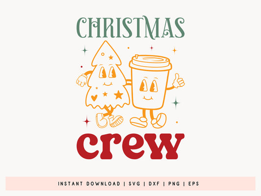 Christmas Crew SVG Cut File